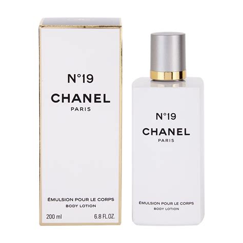 Chanel no 19 body cream